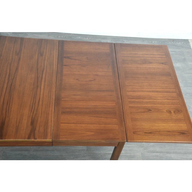 1960s 1960s Refinished Danish Modern Dining Table For Sale - Image 5 of 10