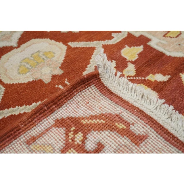 Oushak Rug 6' X 9' For Sale - Image 10 of 10