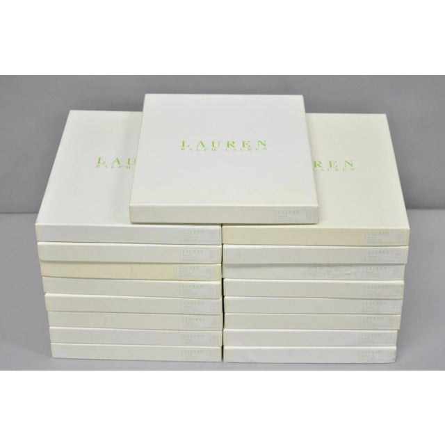 Late 20th Century Ralph Lauren Silver Plated 4x6 Picture Frame MacKenzie Quilt Alphabet Motif Nib For Sale - Image 17 of 18