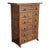 20th Catalan Spanish Baroque Carved Walnut Tuscan Chest of Drawers or Nightstand For Sale