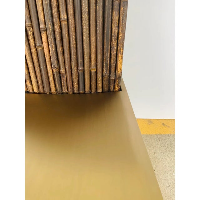 Brass Baker McGuire Turion Dining Chairs Set of 8 For Sale - Image 8 of 10