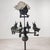 Early 20th Century Italian Weathervane in Three-Dimensional Copper with Birds and Original Patina For Sale - Image 5 of 9