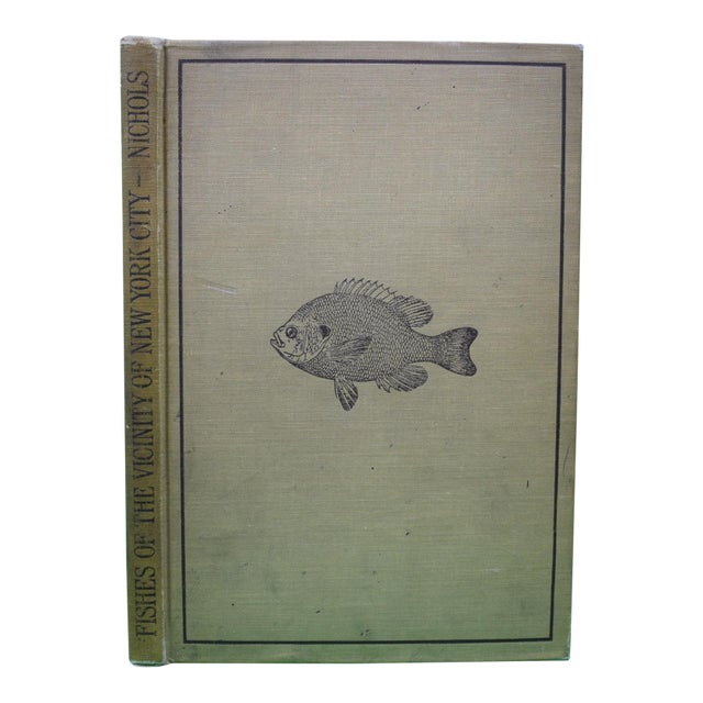 "Fishes of the Vicinity of New York City" 1918 Nichols, John Treadwell For Sale