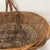 XXL Vintage Antique Gathering Basket For Sale - Image 9 of 9