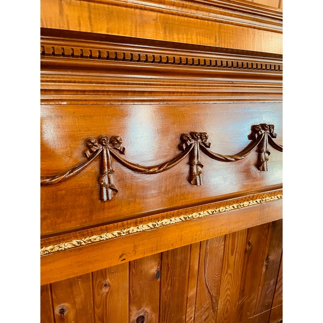 Tiger Maple Mantel Piece For Sale - Image 12 of 14