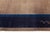 Antique Chinese Art Deco Rug Navy & Taupe Floral Wool 8x10 For Sale In New York - Image 6 of 10