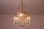 Glass The White Crown, Murano Chandelier White and Purple Drops, 1960s For Sale - Image 7 of 13