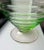 1940s Watermelon Glass Ribbed Fruit Bowl For Sale - Image 9 of 11