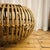 Wood Large Bamboo Lobster Pot Ottoman by Franco Albini For Sale - Image 7 of 8