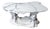 Marsili Handmade Coffee Table in White Marble by Manta For Sale