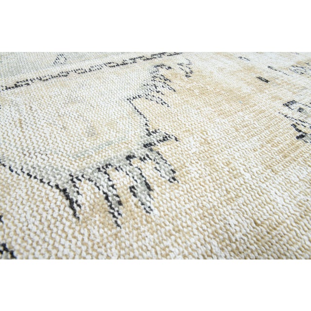 Vintage Persian Hand-Knotted runner rug is a semi-antique vintage runner rug. The '70s Eastern region of Anatolian's...