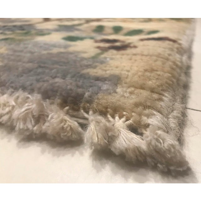 Vintage Naif Rug For Sale - Image 10 of 13
