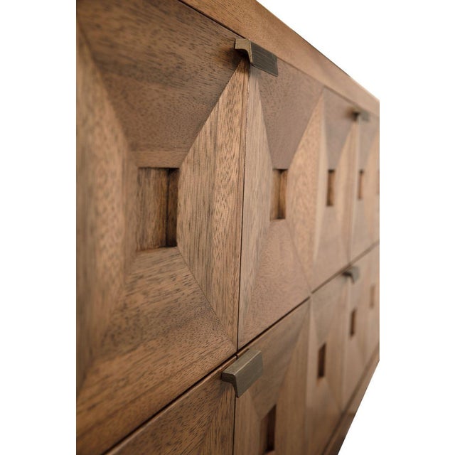 NOIR Musashi 6 Drawer, Dark Walnut For Sale In Los Angeles - Image 6 of 10