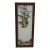 Vintage 36" Tall Stained Glass Style Decorative Window Frame Picture Frame For Sale