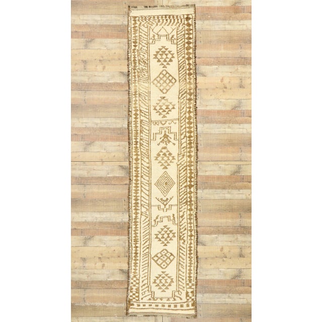 Vintage Turkish Oushak Rug Runner - 02'08 X 11'11 For Sale - Image 9 of 9