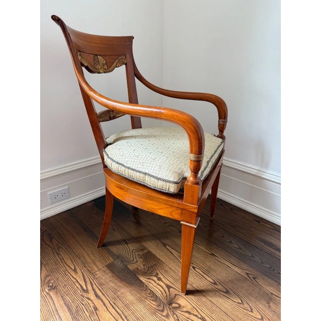 Late 20th Century Late 20th Century KPS Group Style Italian Directoire Arm Chair For Sale - Image 5 of 16