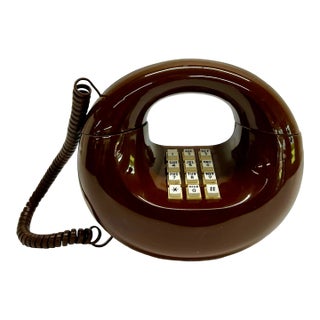 Vintage 1970s Donut Phone For Sale