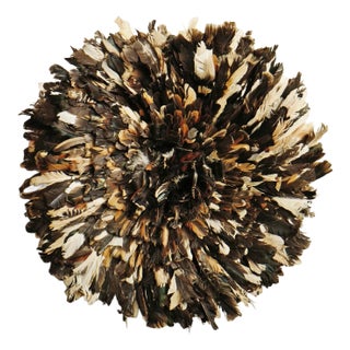 Vintage Multi Natural African Juju Hat Wall Art For Sale