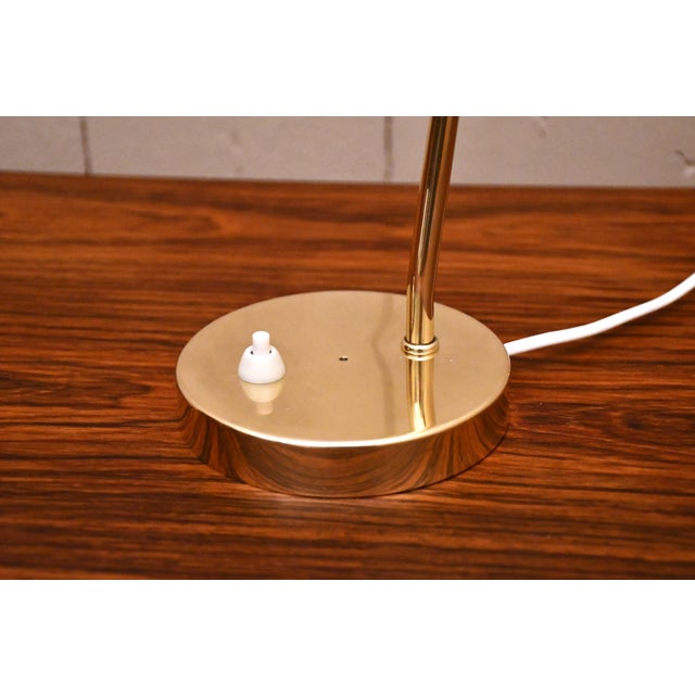 Swedish Modern Table Lamp by Harald Notini for Arvid Böhlmarks Lampfabrik Ab, 1930s For Sale - Image 4 of 13