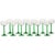 Vintage Alsace Wine Glasses with Green Stems from Luminarc, 1970s, Set of 12 For Sale - Image 4 of 16