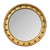 English 19th Century Giltwood Convex Bullseye Mirror For Sale - Image 4 of 12