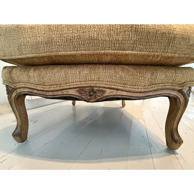 Pair of Louis XV-Style Pheasant & Botanical Upholstered Fauteuil Armchairs For Sale - Image 15 of 18