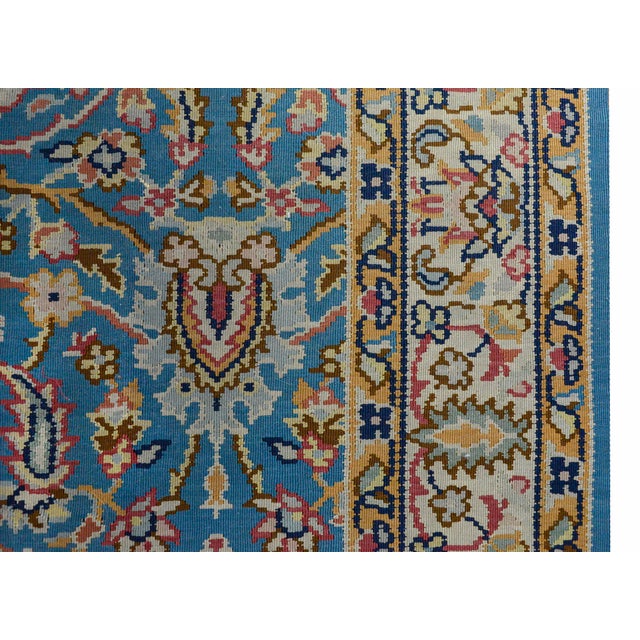 Mid 20th Century Vintage Balkhan Kilim Rug For Sale - Image 5 of 12