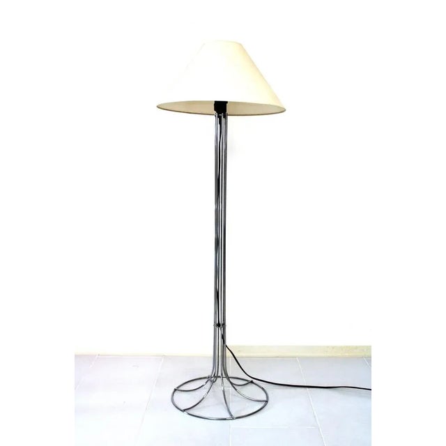 Metal Swedish Floor Base Lamp from Gnosjö Konstsmide Remagen, 1970s For Sale - Image 7 of 7
