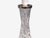White 1960s Mid Century Modern Carl Fagerlund, Table Lamps, Textured Glass, Chrome For Sale - Image 8 of 12