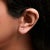 Haus of Brilliance 14K White Gold 1/4 Cttw 3-Prong Martini Set Brilliant Round-Cut Solitaire Lab Grown Diamond Screwback Stud Earrings (F-G Color, VS1-VS2 Clarity) For Sale - Image 4 of 5