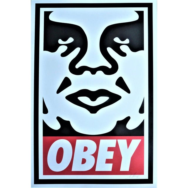 Shepard Fairey, Obey Icon, Lithograph For Sale - Image 5 of 5