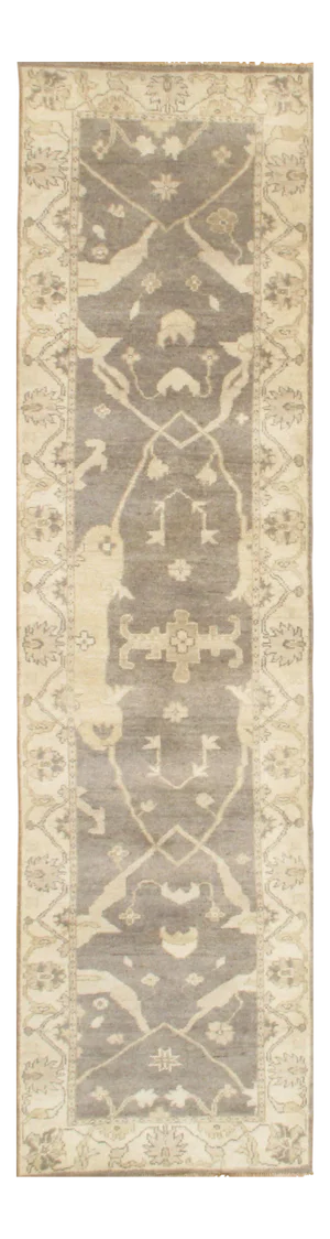 Pasargad Ny Genuine Original Oushak Design Hand-Knotted Rug - 2'7" X 9'11"