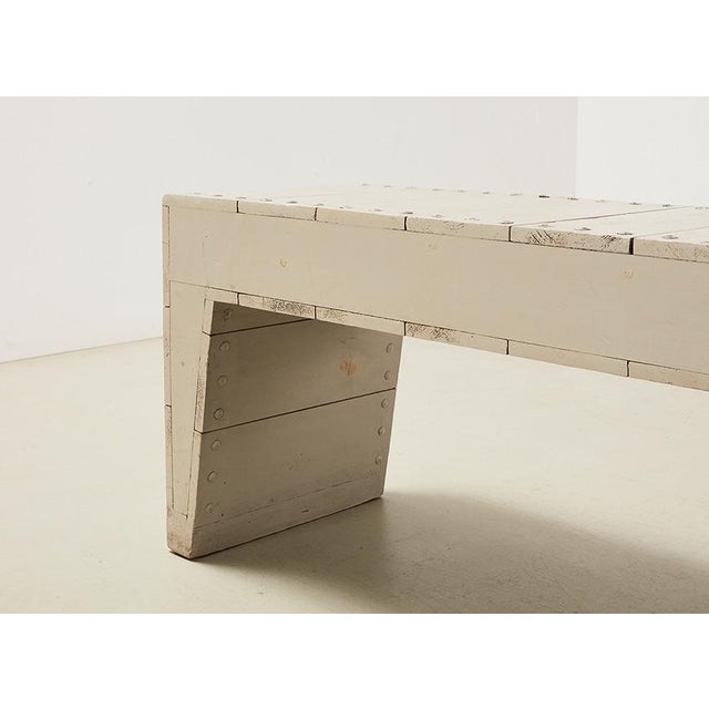1960s Bossche School Bench from Dom Hans van der Laan, Netherlands, 1966 For Sale - Image 5 of 8