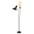 Metal Floor Lamp in Black Lacquered Metal by Hans Bergström, 1950s For Sale - Image 7 of 7