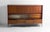 Wood Vintage Belgian Backlit Highboard in Teak, 1960s For Sale - Image 7 of 10