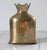 Mid-Century Modern Vintage Brass Money Bag Bank For Sale - Image 3 of 9