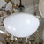 Obsolete lighting opaline glass pendant For Sale In New York - Image 6 of 7