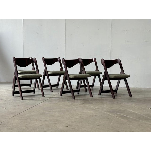 Mid-Century Italian Dining Chairs, 1960s, Set of 6 For Sale - Image 4 of 18