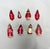 Collection of 8 Antique German Mercury Glass Santa Claus Christmas Ornaments, C. 1920–1940 For Sale - Image 18 of 18