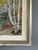 Textile Mid-Century Modern 'Autumn Reflections' Vintage Original Swedish Expressive Landscape Oil Painting, Framed For Sale - Image 7 of 11
