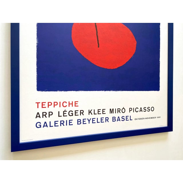 Joan Miro Vintage 1961 Mid Century Modern Fine Art