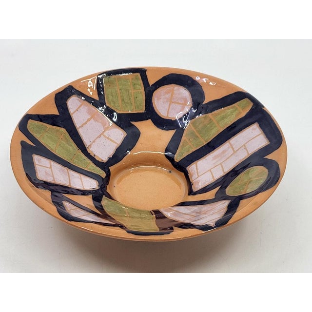 Ceramic Candlestick by Gabrielle Mackiewicz, France, 1950 For Sale - Image 10 of 13