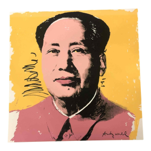 1990s After Andy Warhol "Mao Zedong" Lithograph