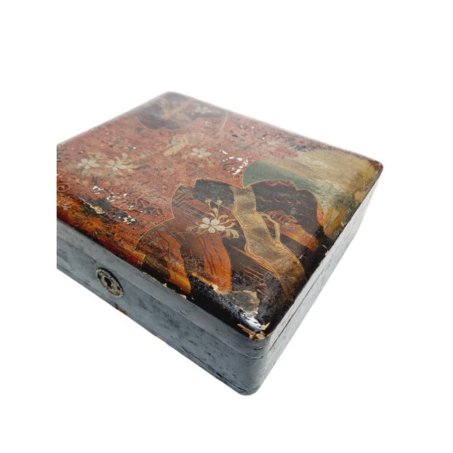 Japanese Lacquerware Box, 1920s For Sale - Image 16 of 18