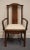 Late 20th Century Thomasville Mystique Collection Asian Chinoiserie Dining Arm Chair For Sale - Image 5 of 12