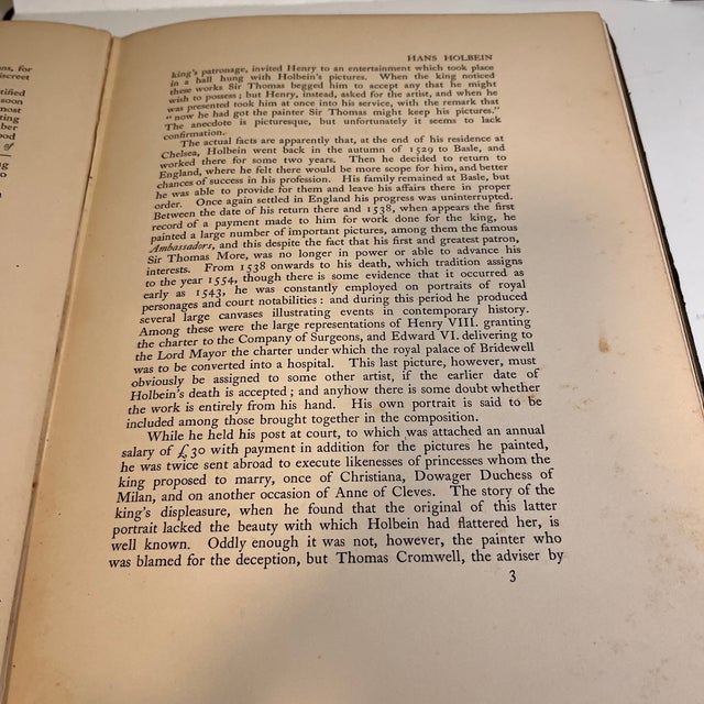 Antique Drawings of Holbein Book For Sale In New York - Image 6 of 14