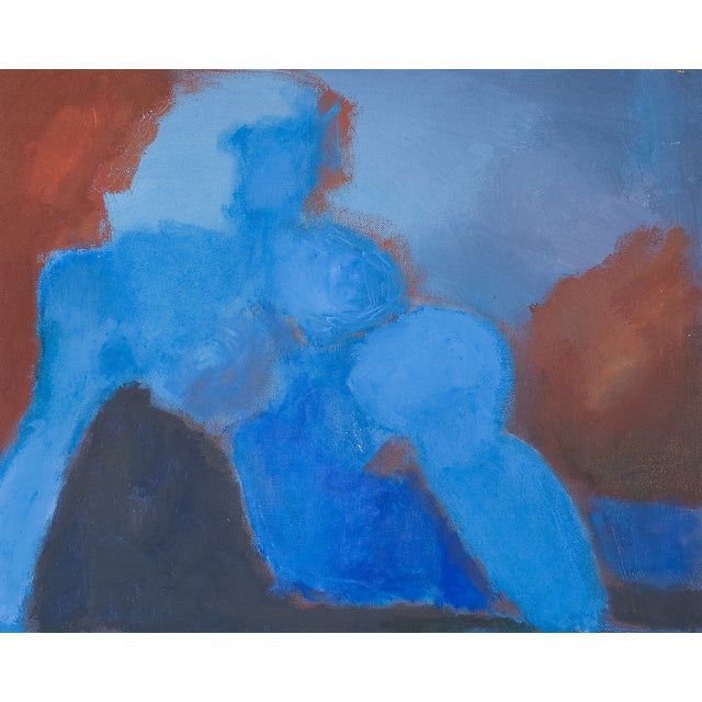 Lady in Blue - Virginia Cohn Parkum, C. Unknown For Sale