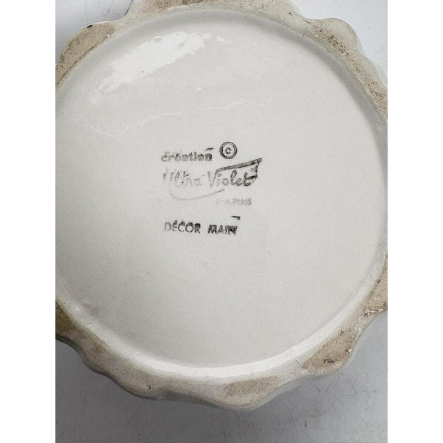 Ceramic Porcelain Box from Pierrot, France, 1970s For Sale - Image 7 of 9