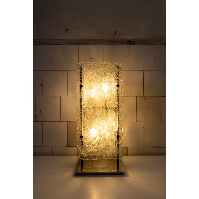 AVMazzega Table Lamp by Toni Zuccheri for Mazzega, Italy, 1970s For Sale - Image 4 of 7