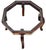 18th Century Georgian Anglo-Indian Padouk Cellarette, India, 1790 For Sale - Image 7 of 16